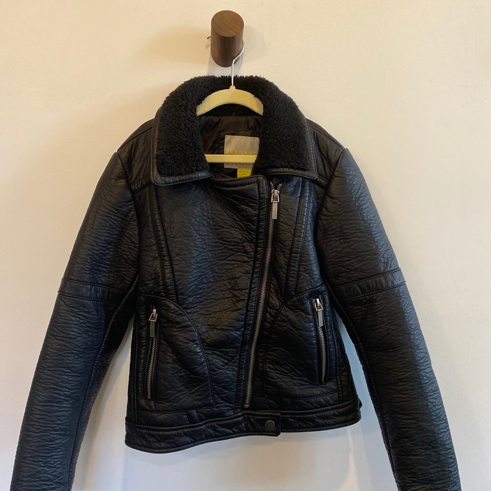 Bernardo Faux Leather Jacket
Motorcycle style